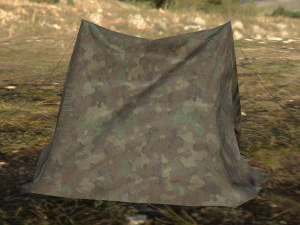 army tent 3D Model