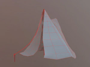 army tent 3D Model