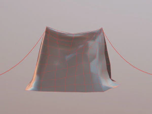 army tent 3D Model