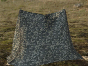 army tent 3D Model