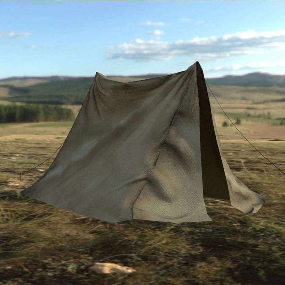 tent 3D Model .c4d .max .obj .3ds .fbx .stl .blend 