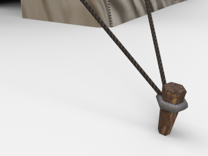 big tent Model 3D