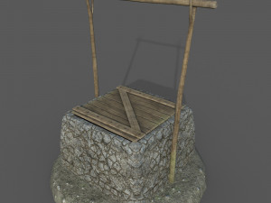 tropical well 3D 模型