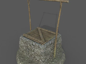 tropical well 3D Model