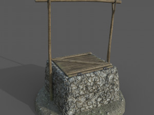 tropical well 3D 模型
