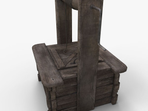 wooden well 3D Model