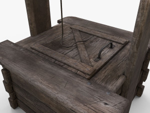 wooden well 3D Model