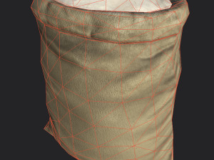 sack pack Modèle 3D