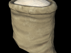 sack of flour 3D Model