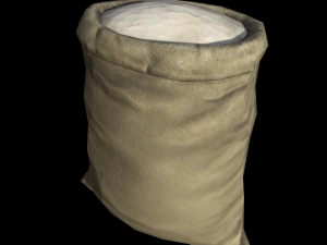 sack of flour 3D Model