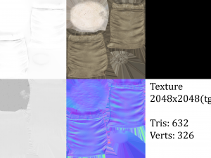 sack of flour 3D Model