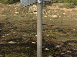 battle-axe 3D Model