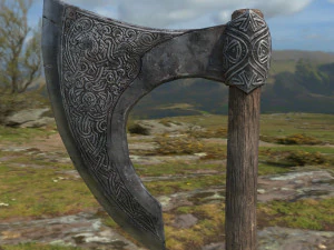 viking axe 3D Model