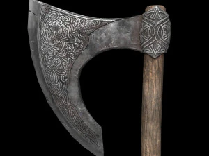 viking axe 3D Model