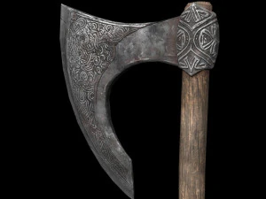 viking axe 3D Model