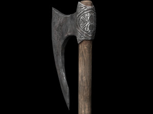 viking axe 3D 모델