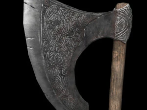 viking axe 3D Model