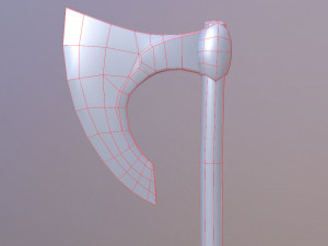 viking axe 3D 모델