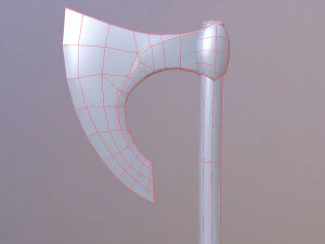viking axe 3D Model