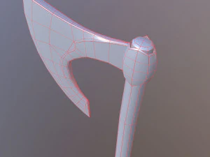 viking axe 3D Model