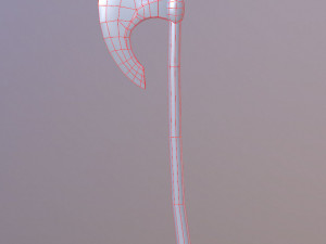 viking axe 3D 모델