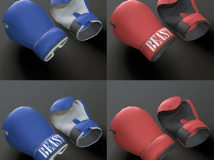 sarung tinju Model 3D