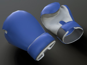 boxing gloves 3D Model