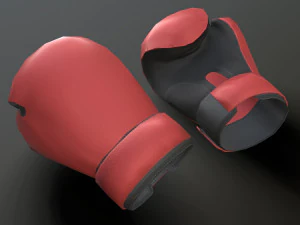 boxing gloves 3D Model