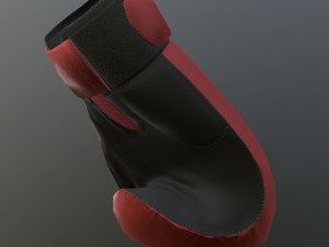 boxing gloves 3D Model