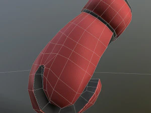 boxing gloves 3D Model