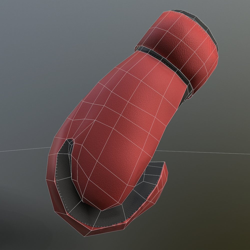 3d модель бокс