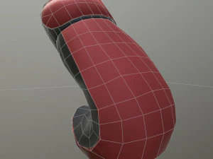 boxing gloves 3D Model
