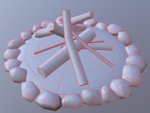bonfire 3D Model
