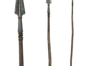 spear low-poly 3D Model