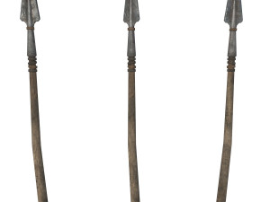 spear low-poly 3D मॉडल