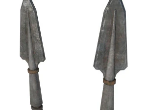 spear low-poly 3D Model