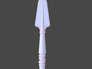 spear low-poly 3D मॉडल