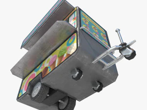 ice cream truck 3D Model