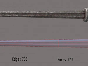viking sword 3D Model