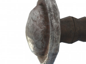 viking sword Model 3D