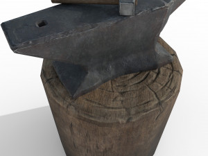 anvil and sledgehammer 3D Model