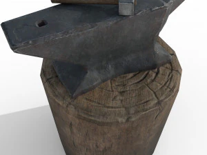 anvil and sledgehammer 3D Model