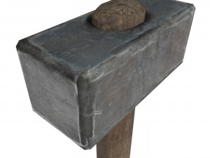 anvil and sledgehammer 3D Model