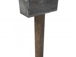 anvil and sledgehammer 3D Model
