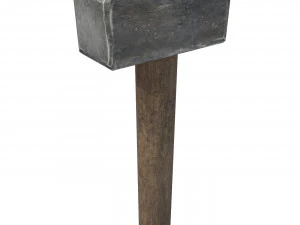 anvil and sledgehammer 3D Model