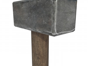 anvil and sledgehammer 3D Model