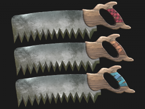 Back Saw 3D Модель