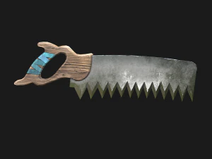 Back Saw 3D Model