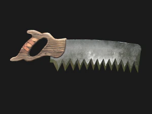Back Saw 3D Model