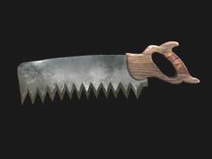Back Saw 3D Model